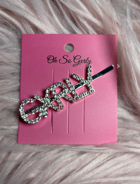 Rhinestone Hairpin